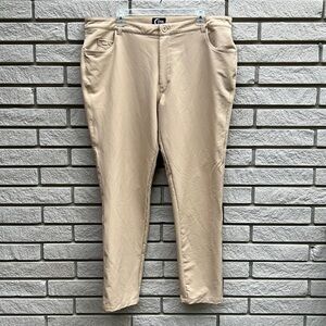 ZYIA Mens Khaki Office Chinos 30” -  Size 3X